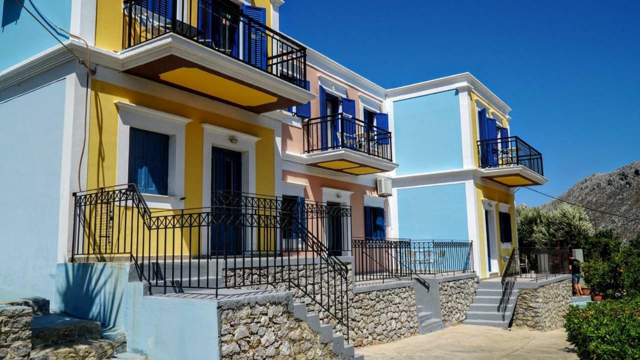 Irene Family Apartment Symi Exteriér fotografie