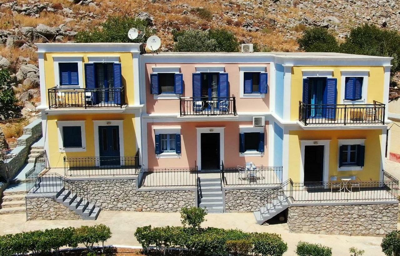 Irene Family Apartment Symi Exteriér fotografie
